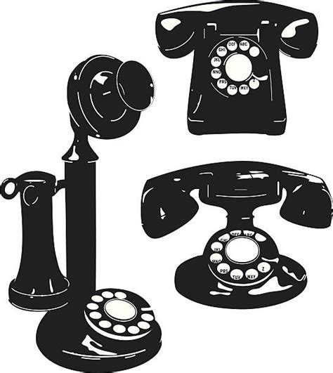 Royalty Free Vintage Telephone Clip Art Vector Images And Illustrations