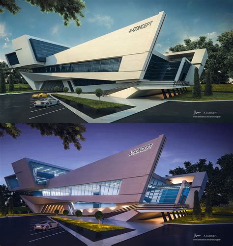 A Concept On Behance Architecture Building Design Facade