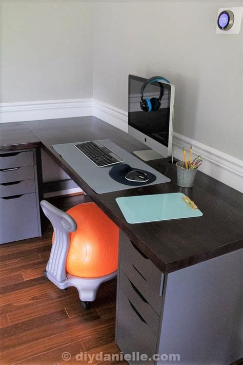 Diy 2 Person Corner Desk With A Farmhouse Style Diy Danielle®
