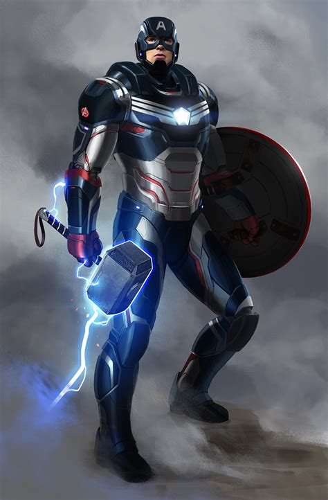 Главная » комиксы » marvel comics » captain america. ArtStation - Captain America Armored, Young Kim