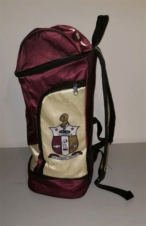 Kappa Alpha Psi Backpack Crimson The King Mcneal Collection