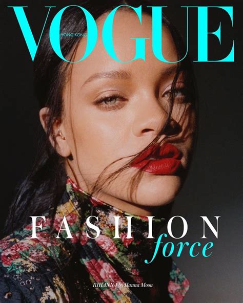 Rihanna Graces The Pages Of Vogue Hong Kong Capas Da Vogue Capas De Revista Da Vogue Capas