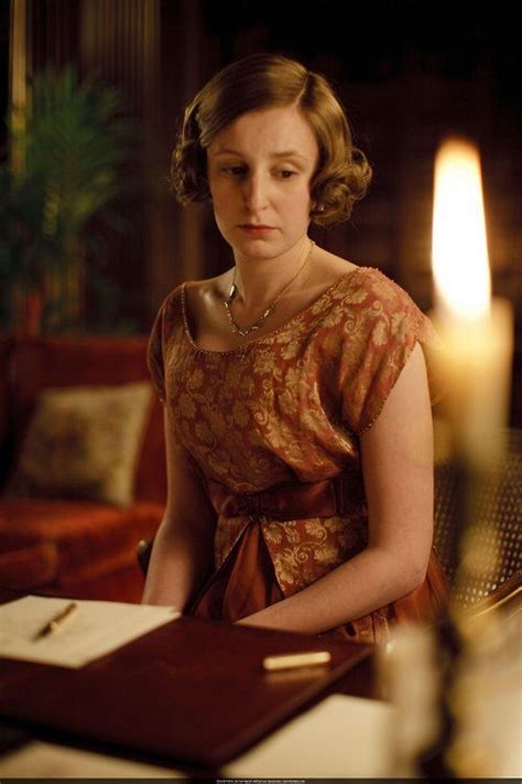 Laura Carmichael As Lady Edith Crawley In Downton Abbey 2010 Downton