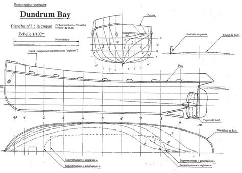 Free Boat Blueprints Mini Tugboat Plans Free Joy Studio Design