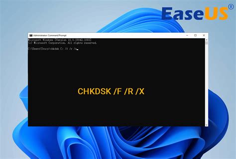 Run CHKDSK F R X Command To Fix Hard Drive Errors Windows Full Guide EaseUS