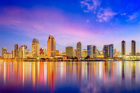 Best San Diego Skyline At Night Stock Photos Pictures And Royalty Free
