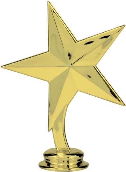 4 34 Gold Star Trophy Figure Star Trophy Figures From