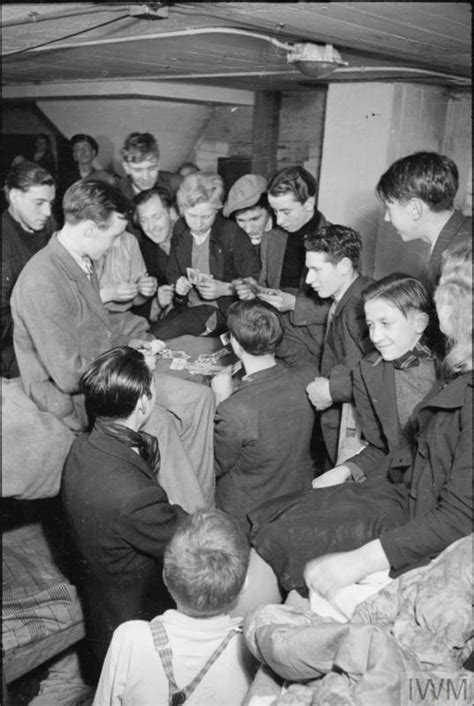 Life In An Air Raid Shelter South East London England 1940