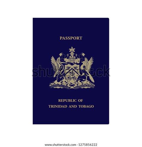 Trinidad Tobago Passport Stock Illustration 1275856222 Shutterstock
