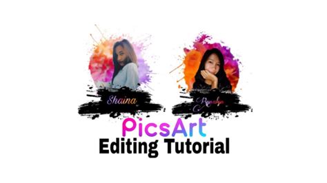 Picsart Editing Tutorial001 Youtube