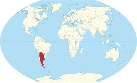 Argentinien ist das achtgr��te land der welt. Where Is Argentina Located On The World Map