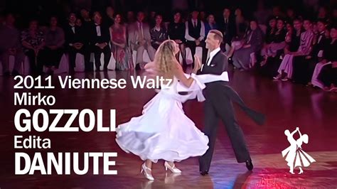 2011 Mirko Gozzoli And Edita Daniute Viennese Waltz Youtube