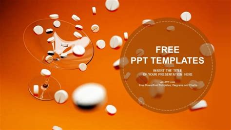 White Pills Medical Powerpoint Templates