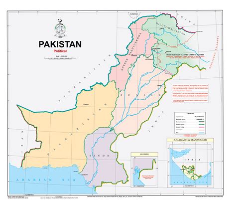 Political Map Of Pakistan Pk