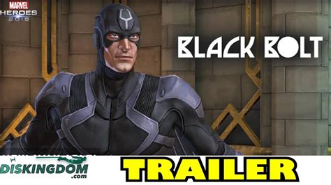 Black Bolt Marvel Heroes 2016 Trailer Youtube