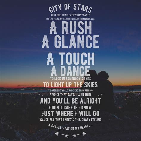 City Of Stars La La Land Ryan Gosling Beautiful Lyrics Pretty Lyrics