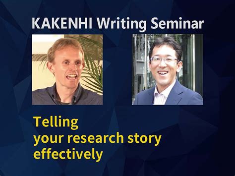 We would like to show you a description here but the site won't allow us. Event Report: KAKENHI Writing Seminar Co‑organized by ASHBi & iCeMS | ASHBi Institute for the ...