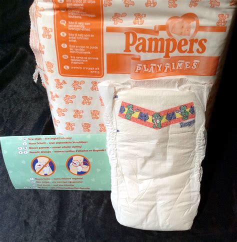 vintage pampers playtimes diaper sz maxi europe import ebay