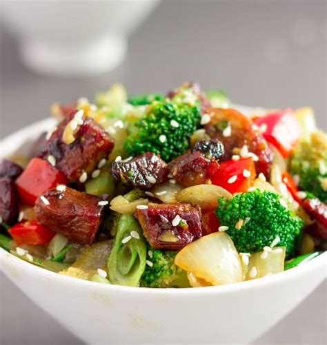 Just like leftover roast beef, it's best. Hoisin Pork Stir-Fry - One Clever Chef