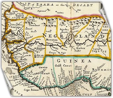 Negroland And Guinea Negroland And Guinea Herman Molllondon 1736