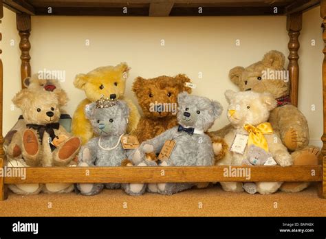 Teddy Bear Collection Stock Photo Alamy