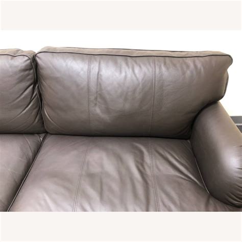 Ikea Leather Sofa Couch Aptdeco