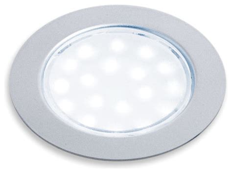 High hat lights traditional bathroom and gold appliances gold mirror green countertop green wallpaper recessed lighting tropical wallpaper window above tub. Hafele 830.64.261 Sunny LED 2.5" Round Puck Recessed Mount ...