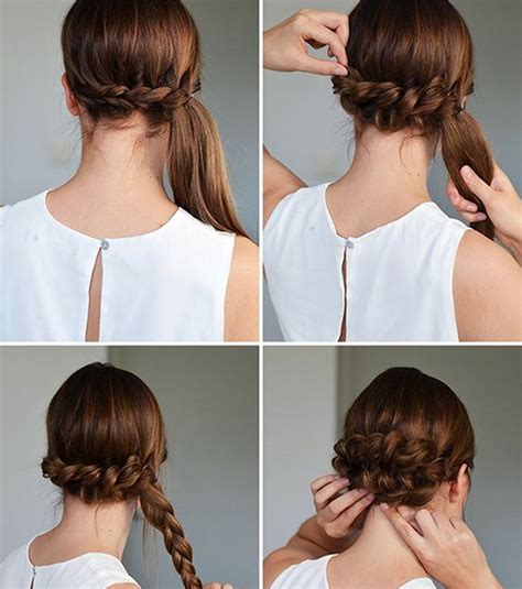 Ide Top Coiffure Facile A Faire Chignon