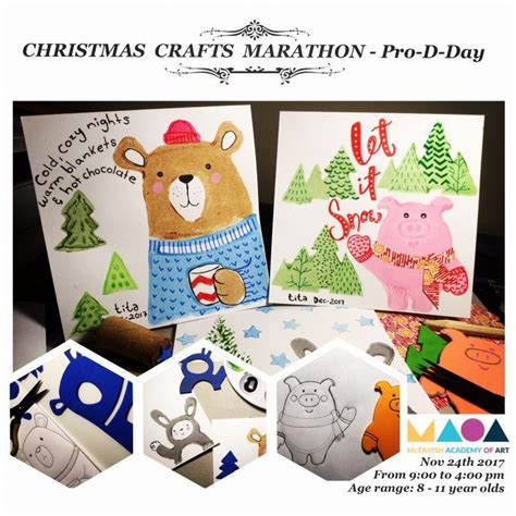 Christmas Crafts Marathon Prodday Mctavish Academy Of Art