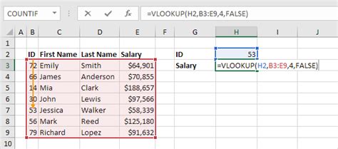 How To Use Vlookup In Excel In Easy Steps