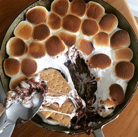 Smores Dip Easy Skillet Oven Baked Recipe