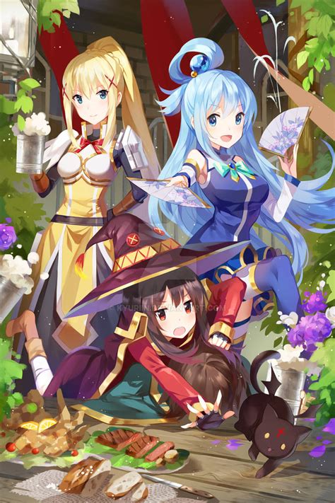 Konosuba By Kyuriin On Deviantart