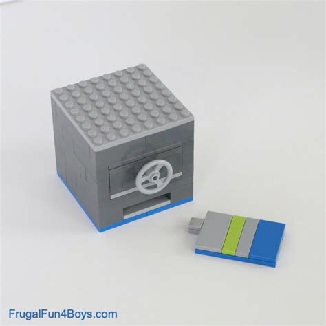 How To Build Lego Safes With Lock And Key Frugal Fun For Boys And Girls