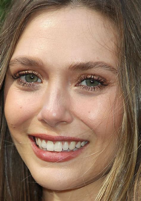 Close Up Of Elizabeth Olsen At The 2017 Tribeca Chanel Womens