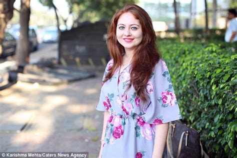 Indian Woman Bullied For Her White Skin And Ginger Hair Daily Mail Online
