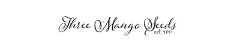 Three Mango Seeds Hand Painted Welcome Sign