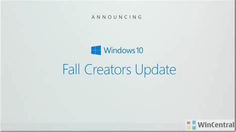 Windows 10 Fall Creators Update And Story Remix Announced