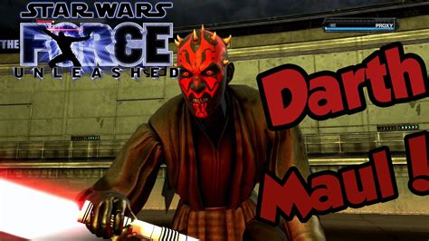 Star Wars The Force Unleashed 20 Starkiller Vs Darth Maul Youtube