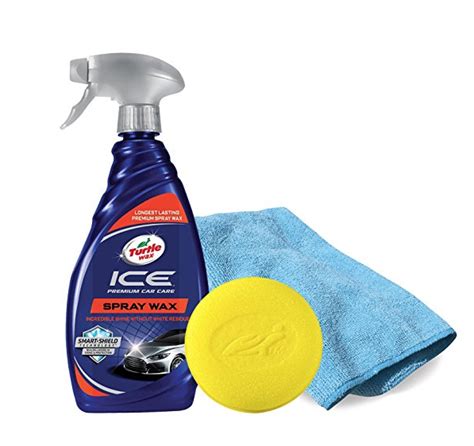 Turtle Wax T477r Ice Premium Spray Wax With Foam Applicator