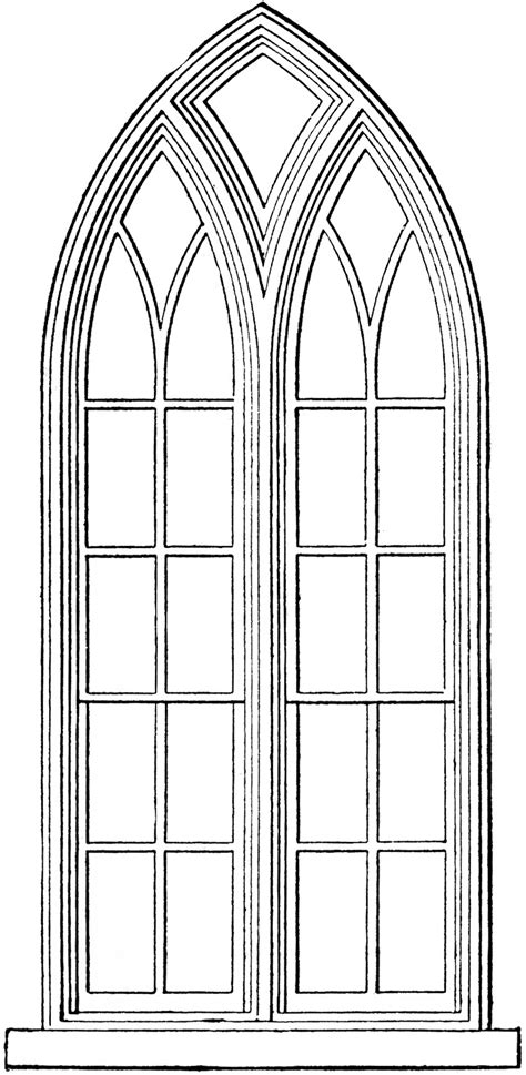 Stained Glass Window Drawing At Explore Collection