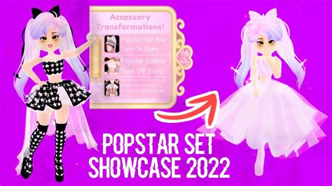 Midnight S Strike Popstar Set With New Toggles Showcase Royale High New Years 2022 Update