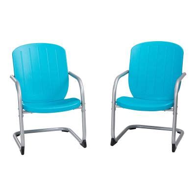 Retro outdoor swivel patio dining chair with cushion phi villa. Retro Patio Chair - 2 Pk - $87.50