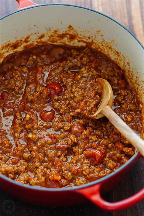 Maybe you would like to learn more about one of these? Spaghetti Meat Sauce Recipe - NatashasKitchen.com