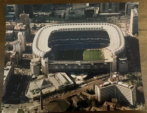 Foto A Rea Del Estadio Del Real Madrid Cf Santiago Bernabeu Eur