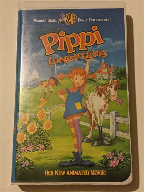 Pippi Longstocking Animated Movie 1997 Vhs 53939804737 Ebay