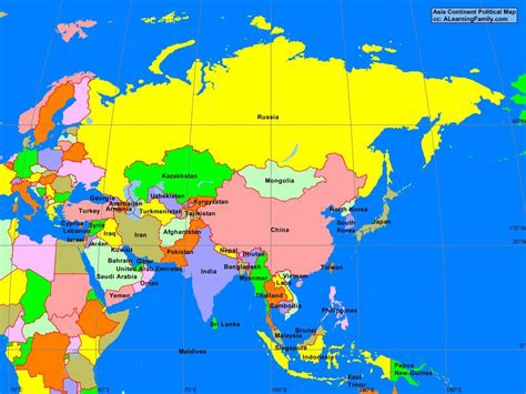 Image Result For Asia Political Map Outline Asia Map Political Map