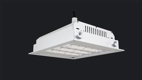 Tuv Approved 120w Gas Station Led Canopy Light Recessed Canopy Light