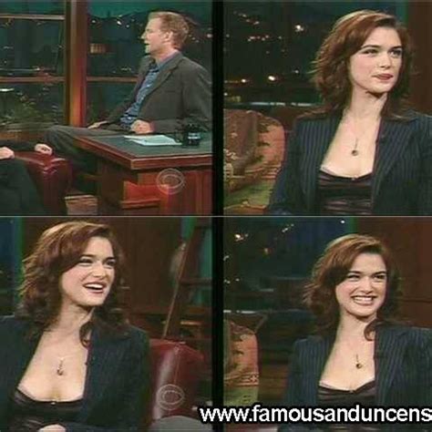 The Late Late Show With Craig Kilborn Rachel Weisz Beautiful Celebrity