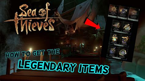 How To Get The Pirate Legend Items Sea Of Thieves Youtube