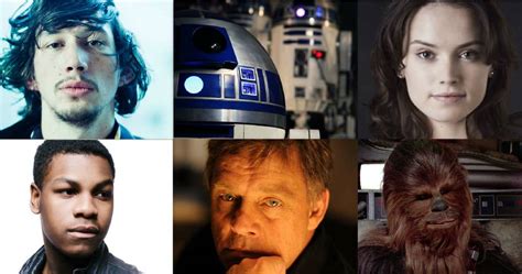 Star Wars Episode Vii Cast And Character Breakdown
